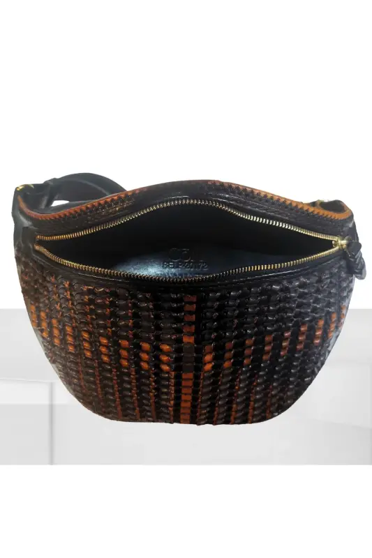 Handmade Leather Waist Bag (Selp) - 5
