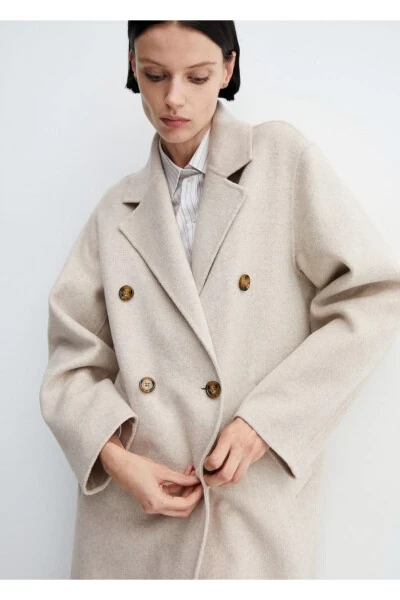 Handmade oversized wool coat - 6
