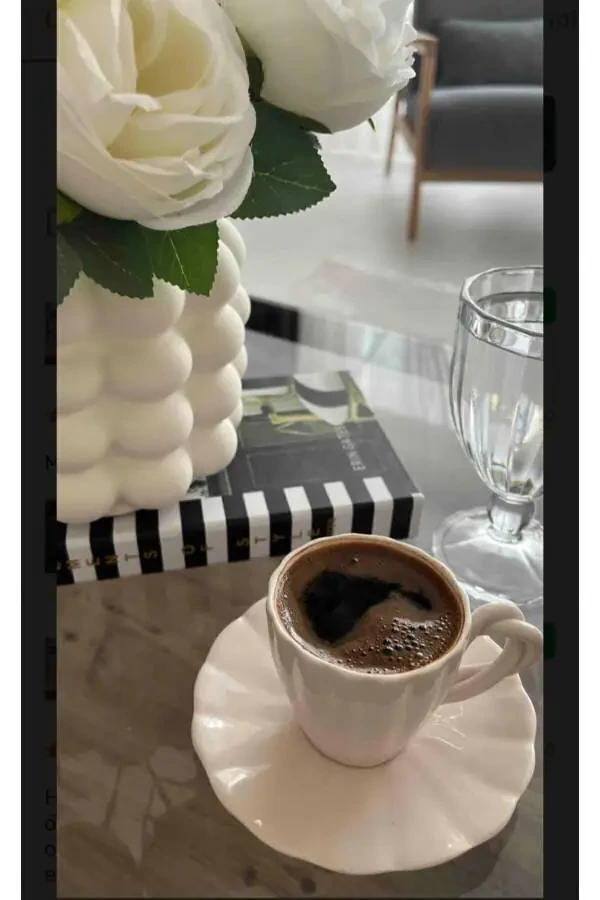 Handmade Spiral Coffee Cup Set - 31