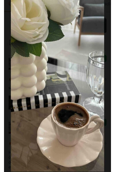 Handmade Spiral Coffee Cup Set - 7