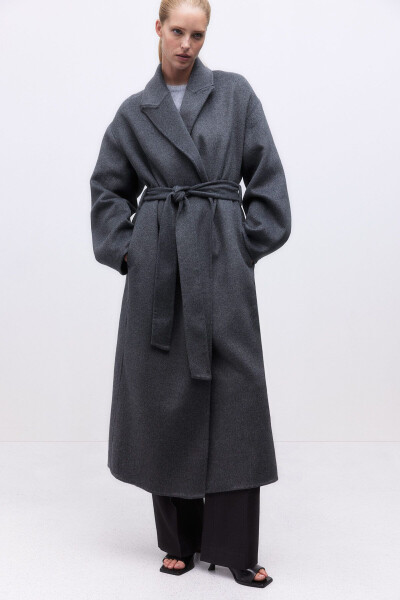 Handmade wool blend coat - 2