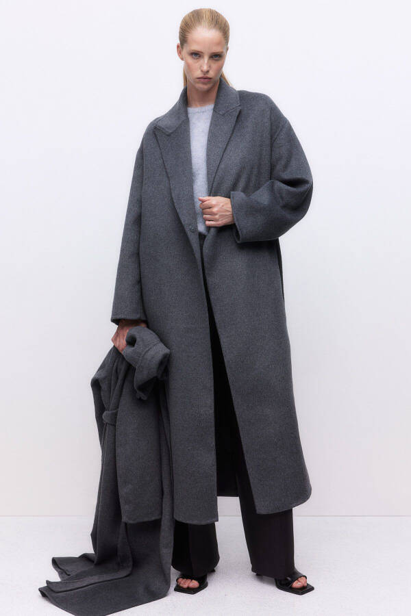 Handmade wool blend coat - 3