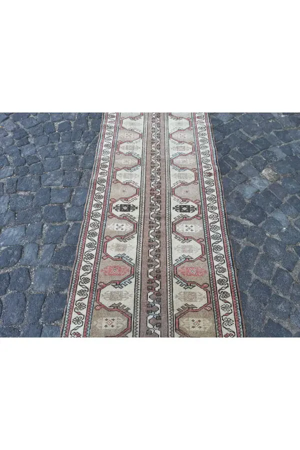 Handwoven Wool Milas Rug Runner - 29