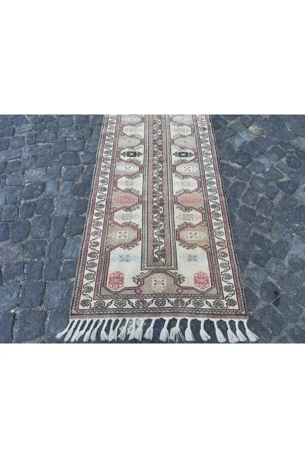 Handwoven Wool Milas Rug Runner - 29