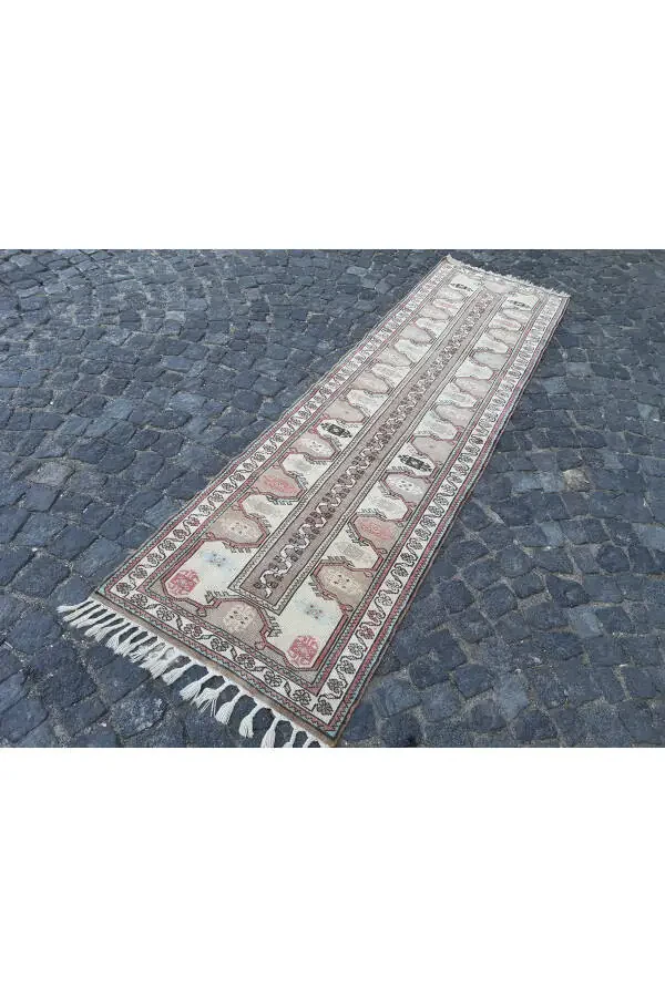 Handwoven Wool Milas Rug Runner - 29