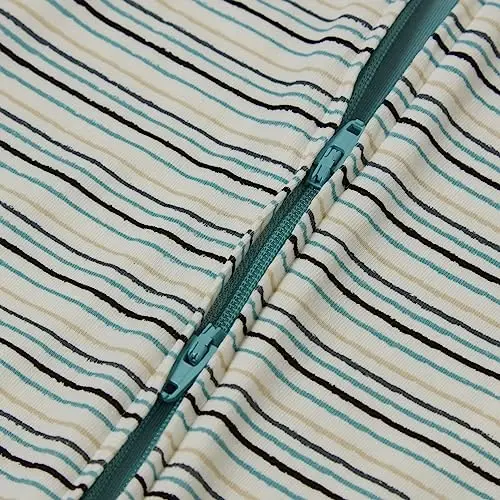 Hanes Baby Pure Comfort Organic Long Sleeve Footless Sleep N' Play, Infant Playsuit, Boys & Girls - 3