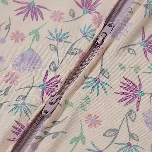 Hanes Baby Pure Comfort Organic Long Sleeve Footless Sleep N' Play, Infant Playsuit, Boys & Girls - 3