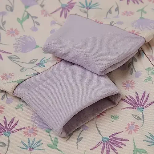 Hanes Baby Pure Comfort Organic Long Sleeve Footless Sleep N' Play, Infant Playsuit, Boys & Girls - 4