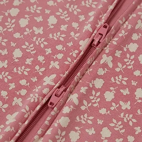 Hanes Baby Pure Comfort Organic Long Sleeve Footless Sleep N' Play, Infant Playsuit, Boys & Girls - 3