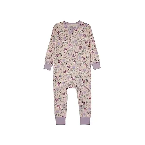 Hanes Baby Pure Comfort Organic uzun qisma oyoqsiz uyqu uchun kostyum, chaqaloqlar uchun o'yin kostyumi, o'g'il bolalar va qizlar 