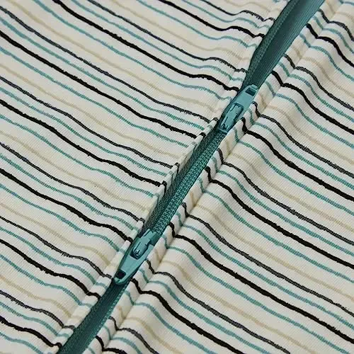 Hanes Baby Pure Comfort Organic uzun qisma oyoqsiz uyqu va o'yin, chaqaloqlar uchun kombinezon, o'g'il bolalar va qizlar - 3