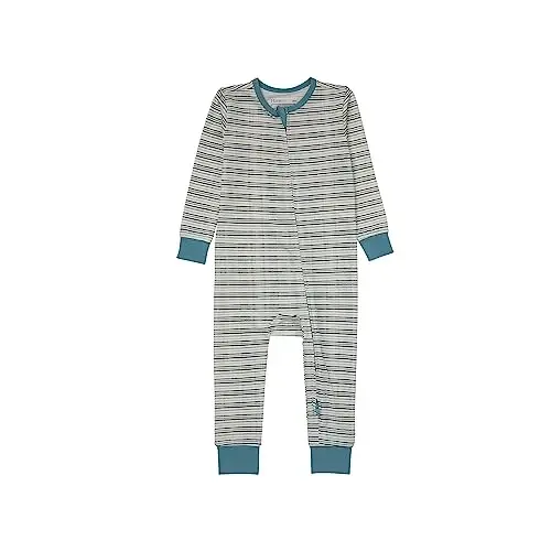 Hanes Baby Pure Comfort Organic uzun qisma oyoqsiz uyqu va o'yin, chaqaloqlar uchun kombinezon, o'g'il bolalar va qizlar - 1
