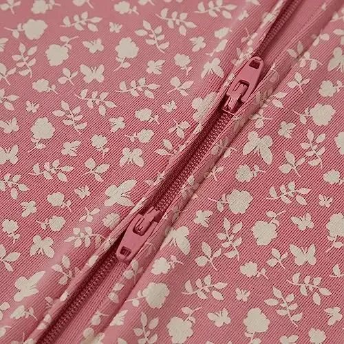 Hanes Baby Pure Comfort Organic Uzun Qisma Oyoqsiz Uyqu va O'yin, Chaqaloqlar uchun kostyum, O'g'il bolalar va Qizlar - 3