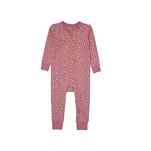 Hanes Baby Pure Comfort Organic Uzun Qisma Oyoqsiz Uyqu va O'yin, Chaqaloqlar uchun kostyum, O'g'il bolalar va Qizlar 
