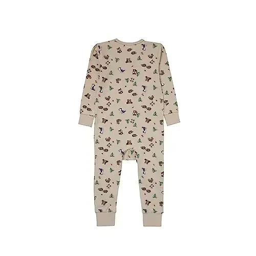 Hanes Baby Pure Comfort Organic Long Sleeve Footless Sleep N' Play, Infant Playsuit, Boys & Girls - Modazone (1)