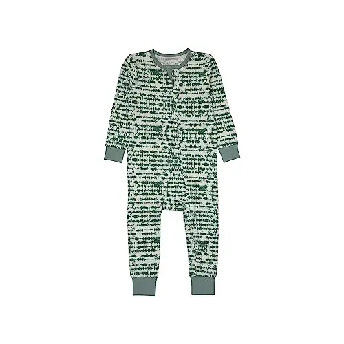 Hanes Baby Pure Comfort Organic Long Sleeve Footless Sleep N' Play, Infant Playsuit, Boys & Girls 