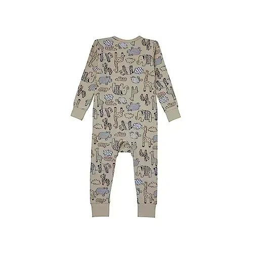 Hanes Baby Pure Comfort Organic Long Sleeve Footless Sleep N' Play, Infant Playsuit, Boys & Girls - 2