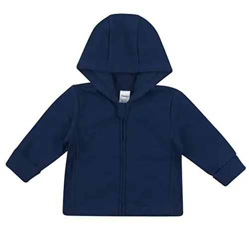 Hanes Baby Zippin Fleece Hoodie - 1