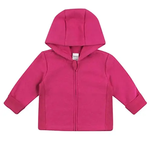 Hanes Baby Zippin Fleece Hoodie - 1