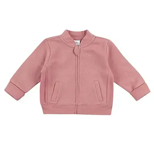 Hanes baby-girls Ultimate Baby Zippin Fleece JacketSweatshirt - HANES
