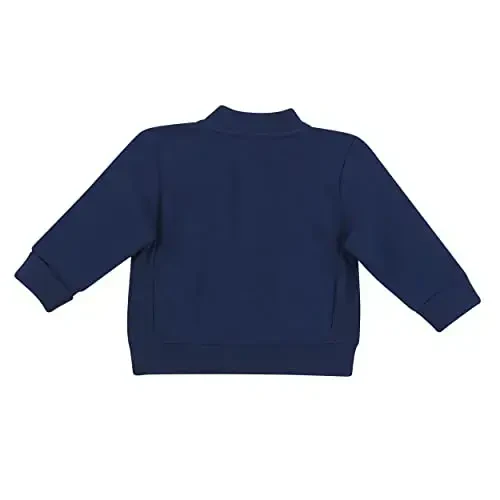 Hanes unisex-baby Baby Sweatshirt, Zippin Soft 4-way Stretch Fleece Zip Up Sweatshirt Jacket, Babies and Toddlers - 2