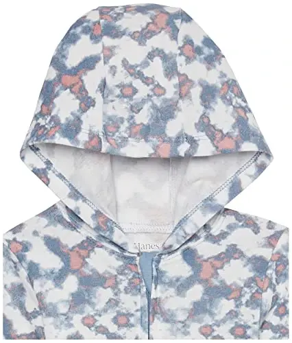 Hanes unisex-baby Baby Knit Hoodie, Zippin Soft 4-way Stretch Knit Long Sleeve, Babies and Toddlers - 2