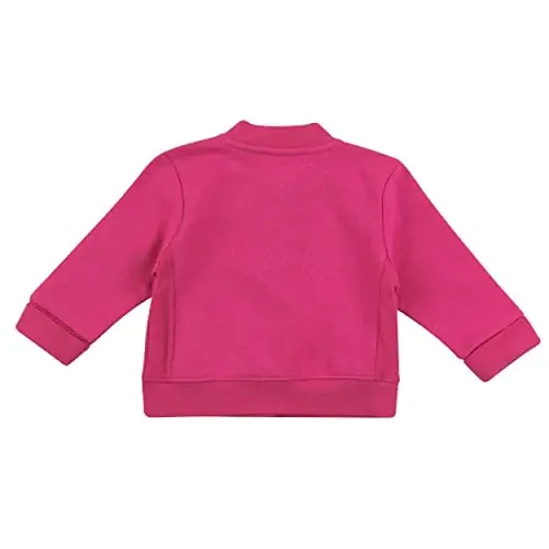 Hanes baby-girls Ultimate Baby Zippin Fleece JacketSweatshirt - 2