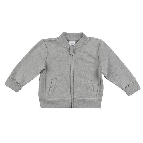 Hanes Zippin Soft 4-way Stretch Fleece Zip Up Sweatshirt Jacket, Babies and Toddlers - 1