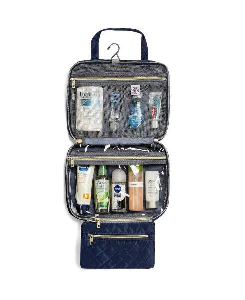 Hanging Toiletry Bag (2 Pieces) | Travel Accessories Navy - 2