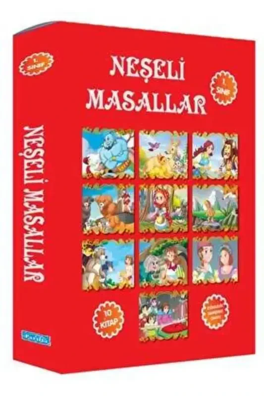Happy Tales 10 Book Set - PARILTI YAYINLARI