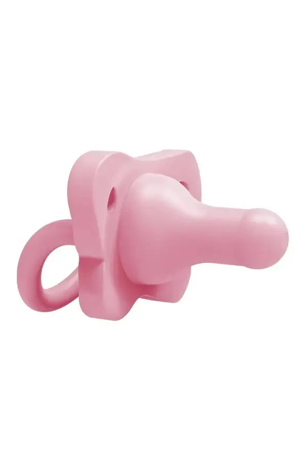 HappyPaci Silikon Emzik Tekli Paket 6+ Ay Pembe - 2