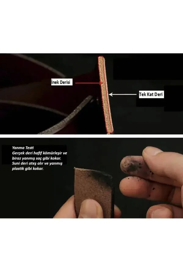 Haqiqi Teri Erkak Kamar - 4