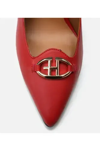 Haqiqiy charm qizil ayollar stiletto - 3