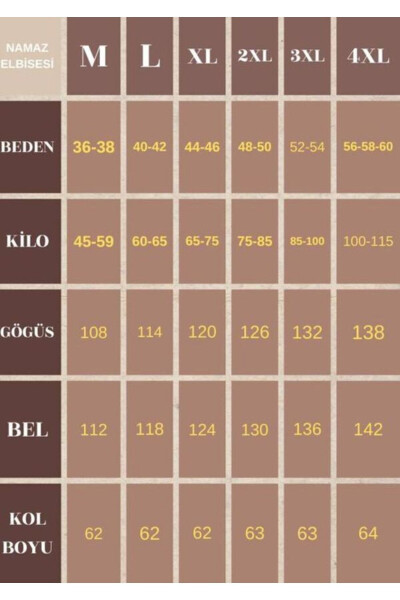 Har qanday fasl uchun ajoyib ayollar namoz libosi o‘z-o‘zidan ro‘molli - 5