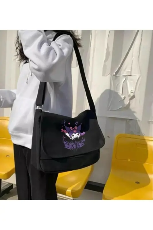 Harajuku Anime Kuromi Messenger Bag - TOUZ MODA