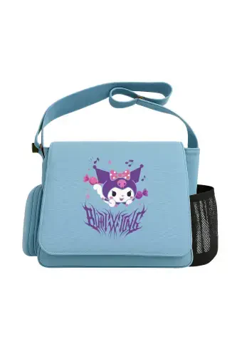 Harajuku Anime Kuromi Messenger Bag-Blue - MODAZONE (1)