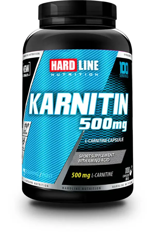 Hardline L-carnitine 100 Capsules - 5