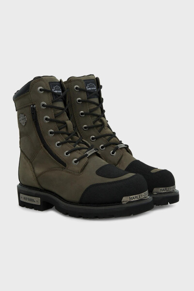 Harley Davidson 025M0552 Riddick Men's Boots OLIVE - 5