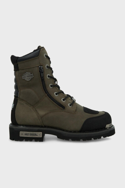 Harley Davidson 025M0552 Riddick Men's Boots OLIVE - 6