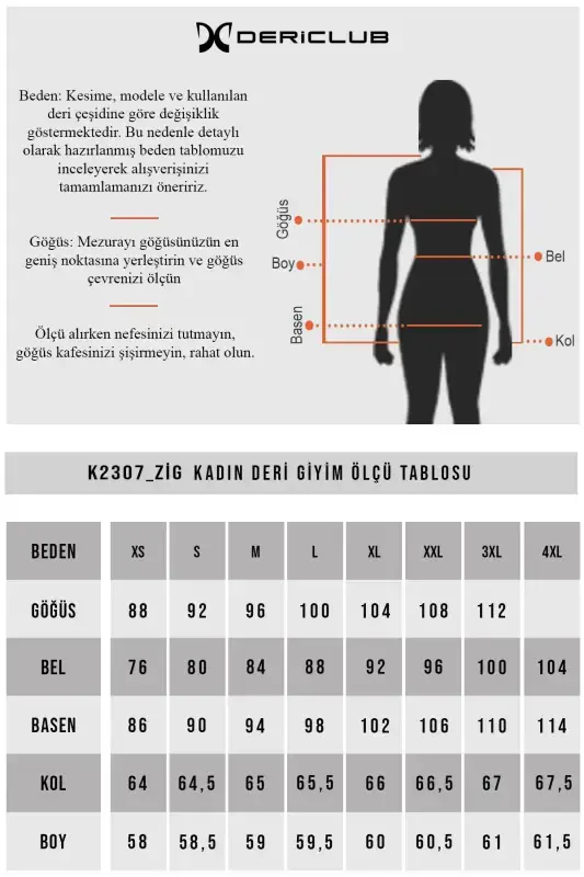 Harper Kadın Çıkma Deri Kapüşonlu Slimfit Gerçek Deri Mont Beyaz-BEYAZ - 6