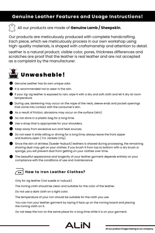 Harrison Haqiqi Teri Erkaklar uchun Mumi Qahva Safari Teri Ko'ylagi - 6