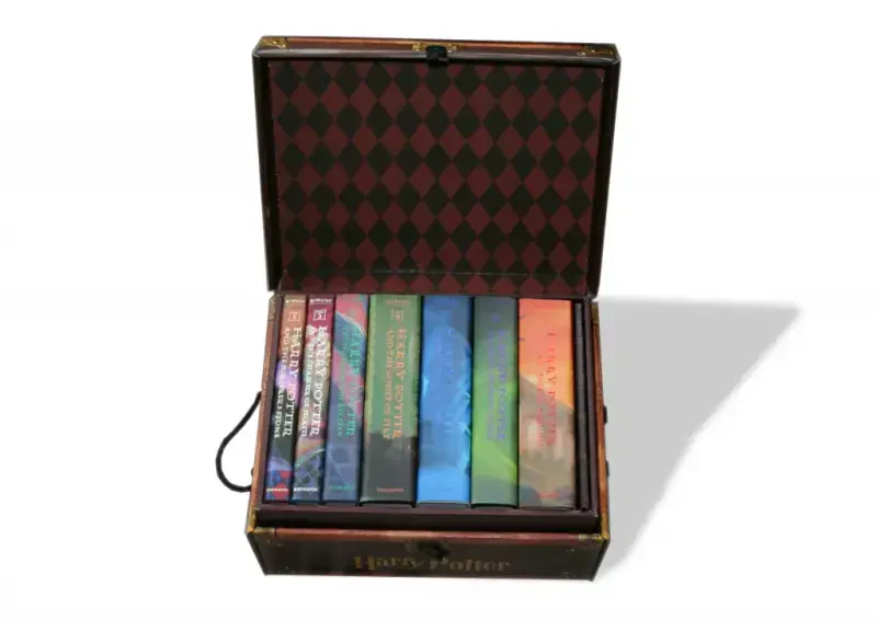 Harry Potter Hardcover Boxed Set: Books 1-7 (Trunk) (Hardcover) - 3