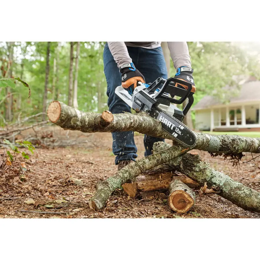 HART 20 Volt 12-Inch Cordless Chainsaw (1) 20-Volt 4.0Ah Lithium-Ion Battery- - 3