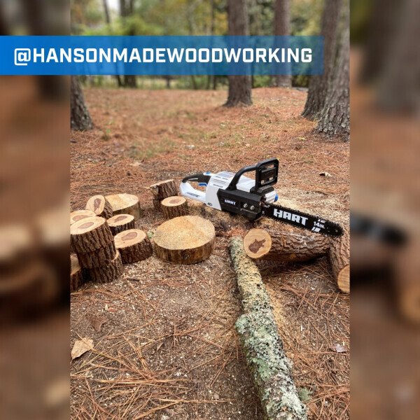 HART 40V Cordless Brushless 14 inch Chainsaw Kit (1) 4.0Ah Lithium-Ion Battery- - 12