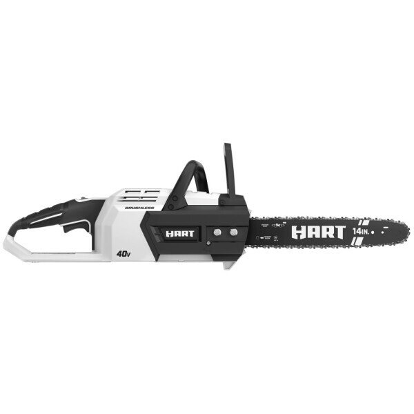 HART 40V Cordless Brushless 14 inch Chainsaw Kit (1) 4.0Ah Lithium-Ion Battery- - 14