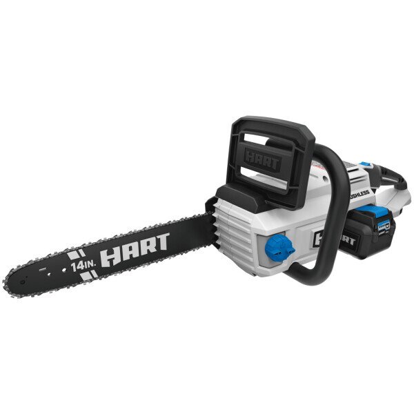 HART 40V Cordless Brushless 14 inch Chainsaw Kit (1) 4.0Ah Lithium-Ion Battery- - 20