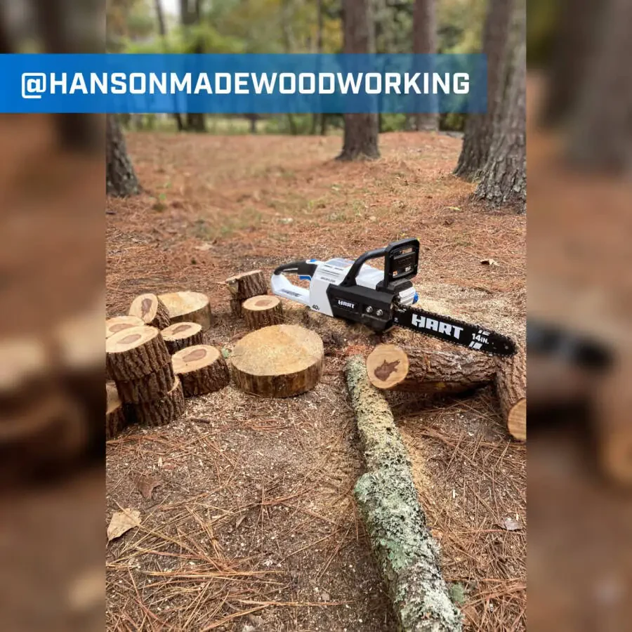 HART 40V Cordless Brushless 14 inch Chainsaw Kit (1) 4.0Ah Lithium-Ion Battery - 12