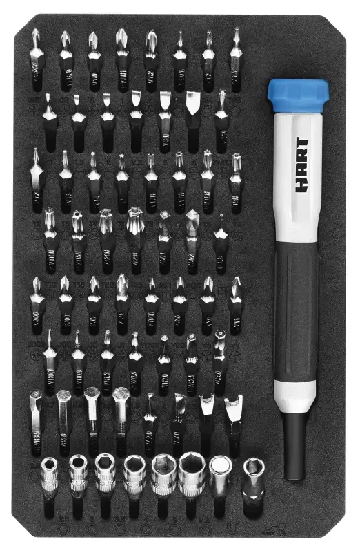 HART 61 Piece Precision Screwdriver Set - 2