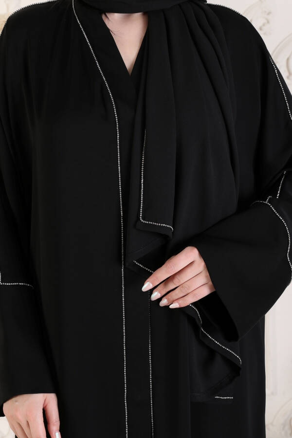 Has Abaya Sifatli Abaya Tashqi Kiyim Asl Dubay Ipak Matolari Zamonaviy Abaya Kiyim - 16