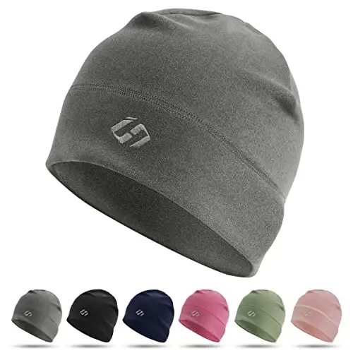 HASAGEI Thermal Running Hat - Men's Skull Cap Cycling Cap Under Helmet - 1